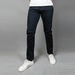 Slim-Fit Stretchable Denim Jeans Pant For Men - Deep Black - Pant thumbnail 2