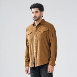 Mens Brown Shirt thumbnail 2
