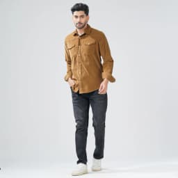 Mens Brown Shirt thumbnail 4